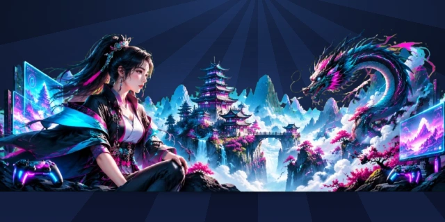江山美景画
